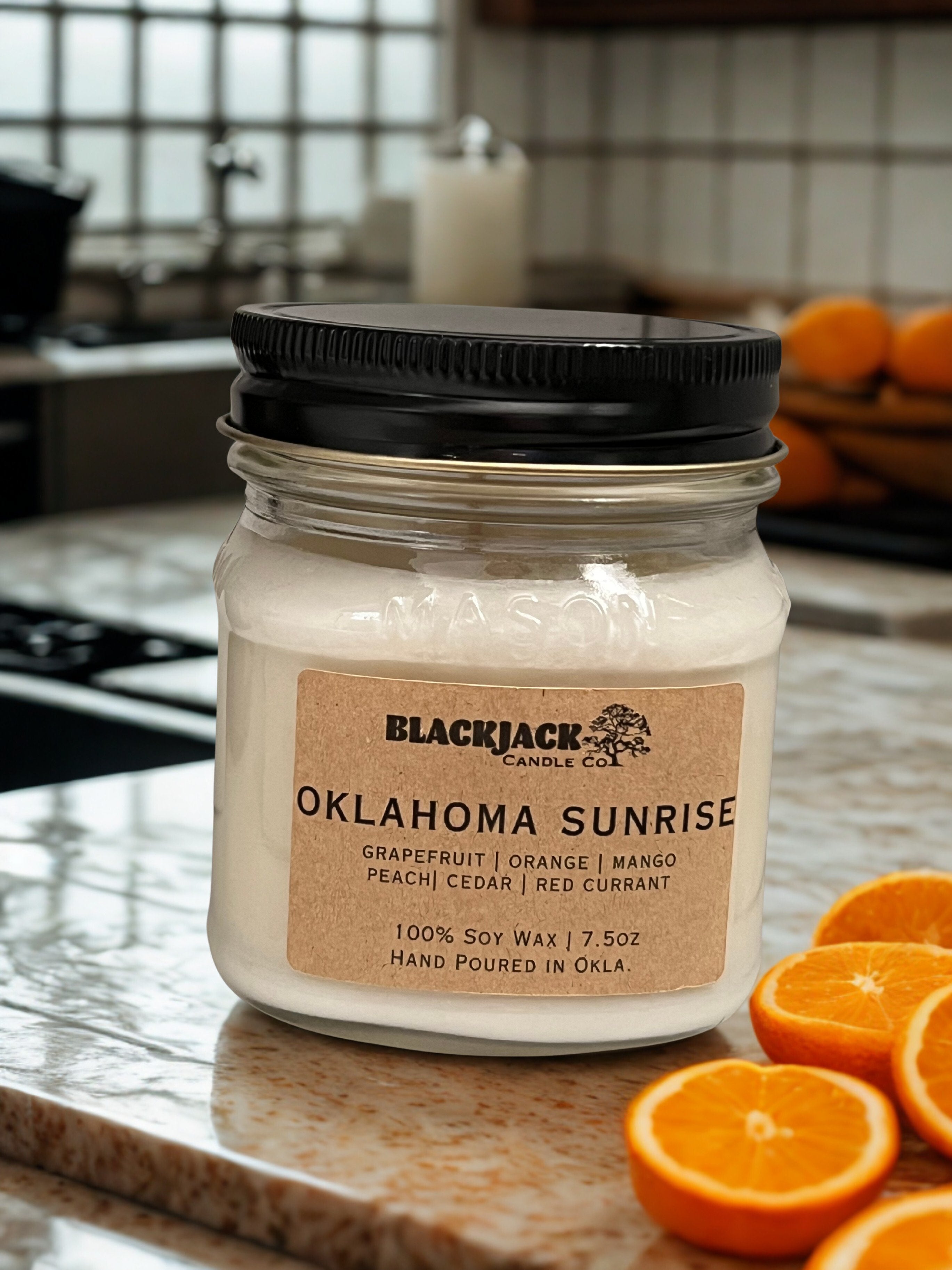 Oklahoma Sunrise Candle