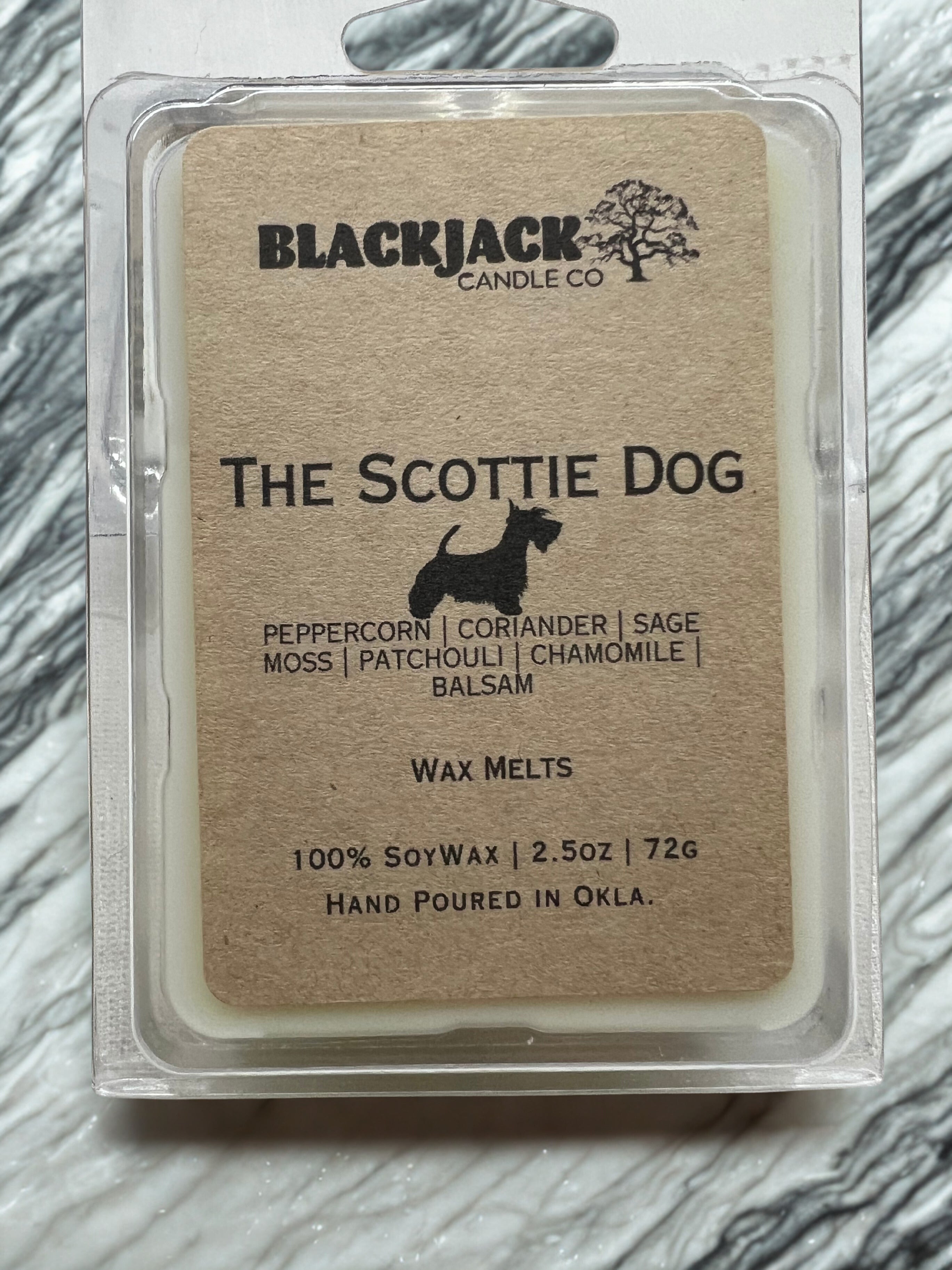 The Scottie Dog Candle