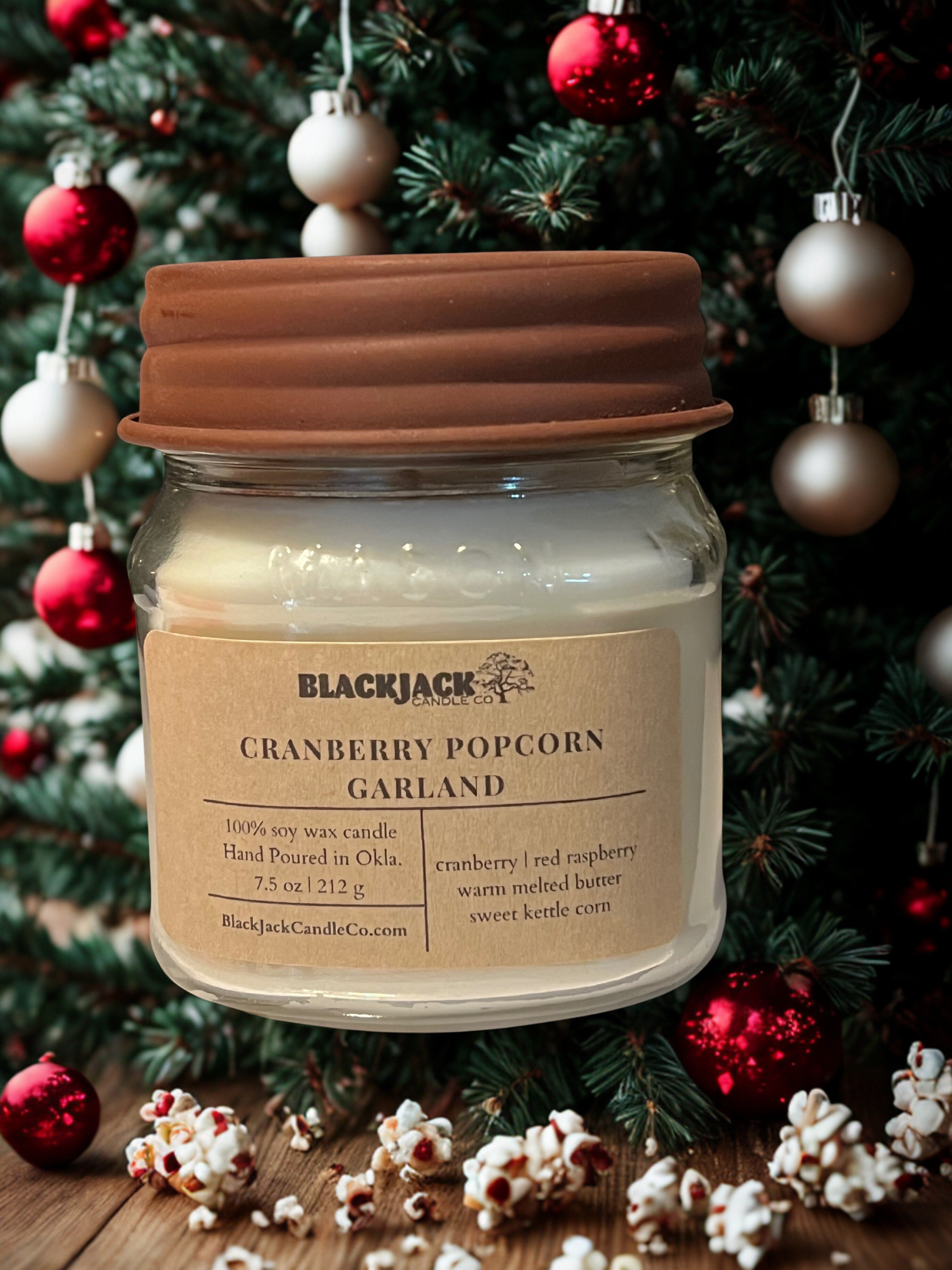 Cranberry Popcorn Garland